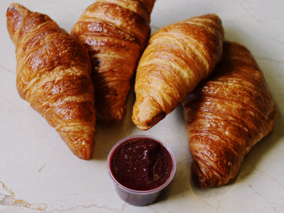 Kit 4 Croissants c/ geleia