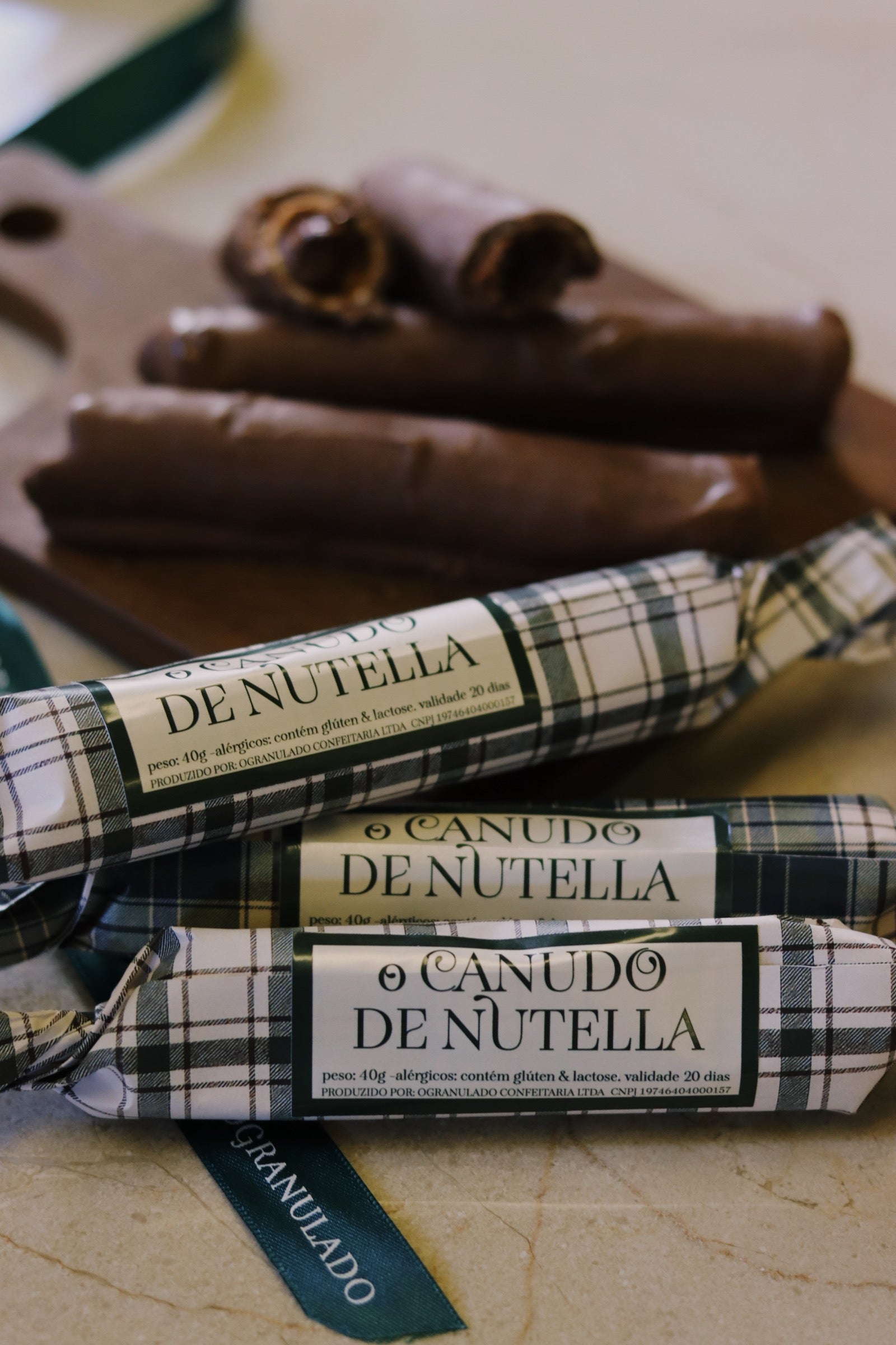 Trio Canudo de Nutella