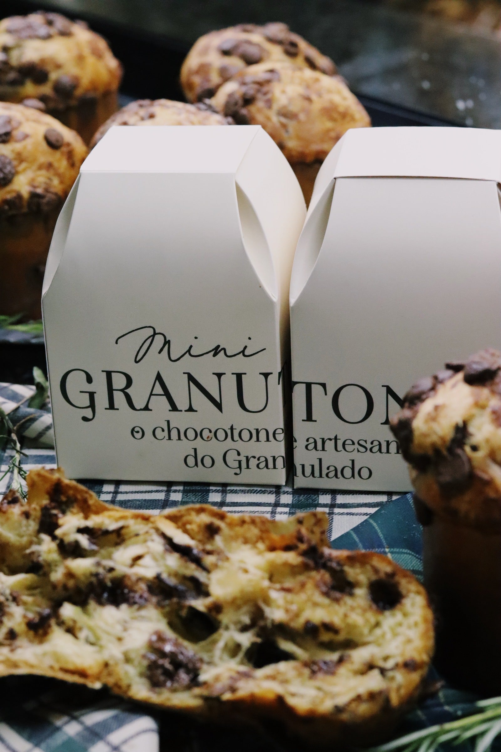 Mini Granutone - o mini chocotone do Granu!