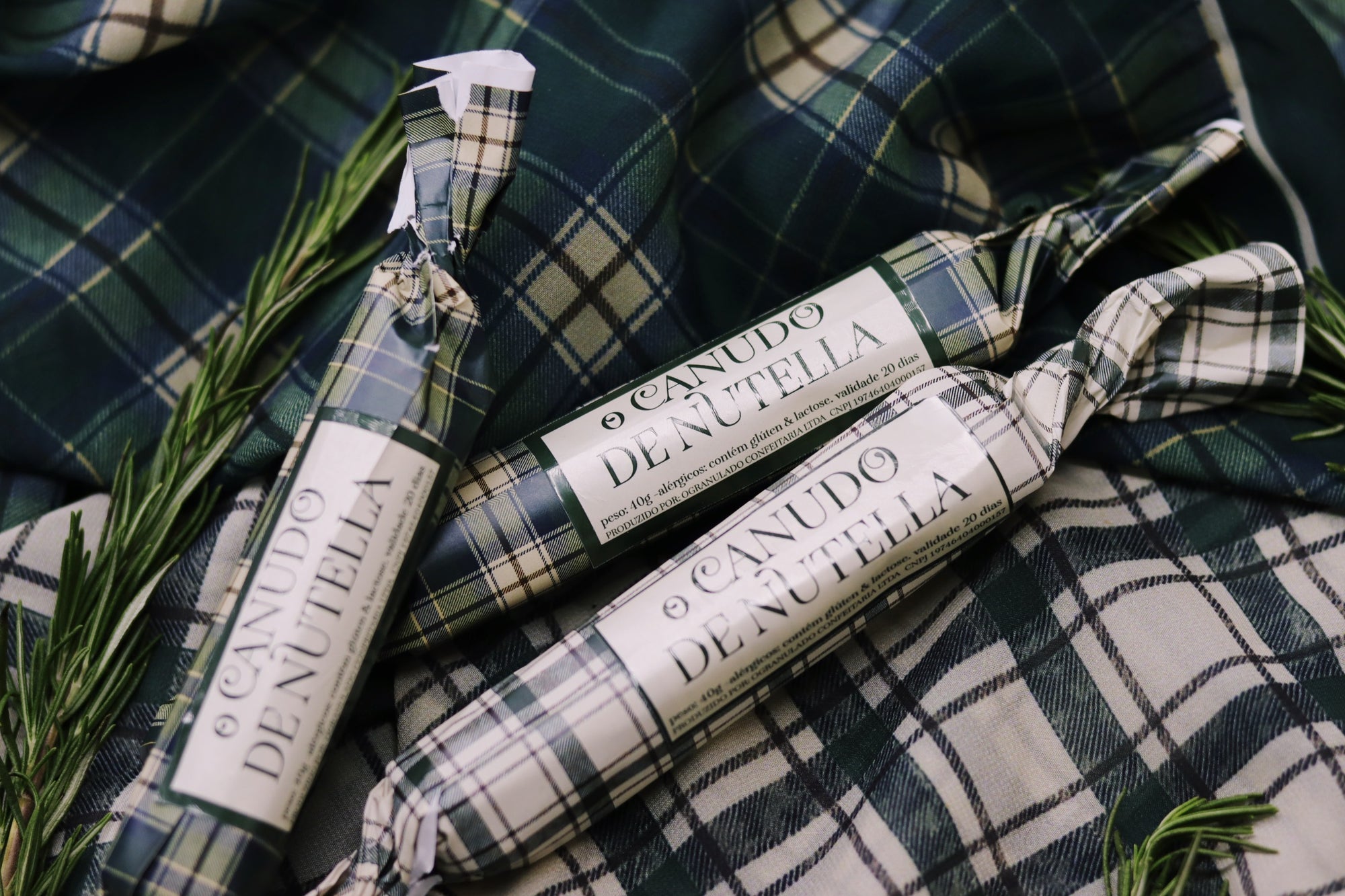 Trio Canudo de Nutella