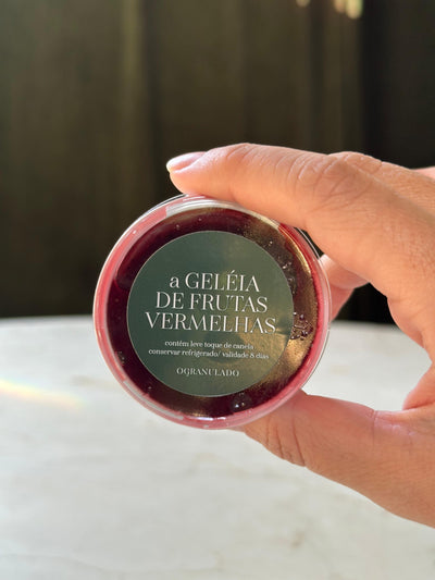 Geleia de frutas vermelhas