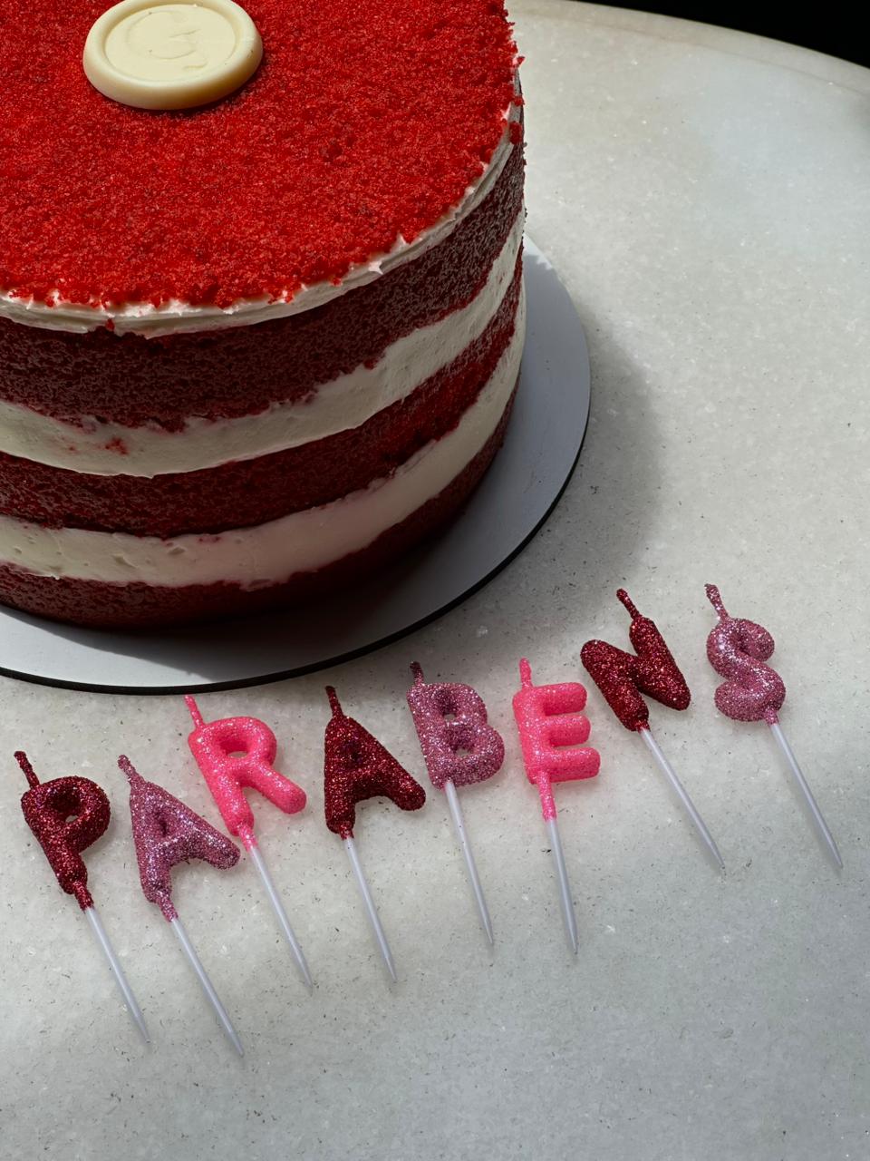 Velas - PARABÉNS