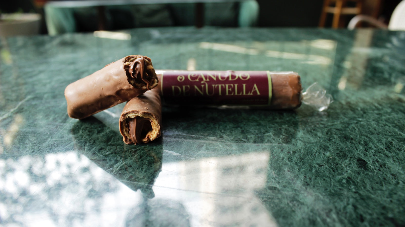 Canudo de Nutella