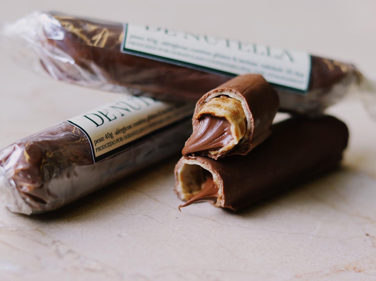 Trio Canudo de Nutella