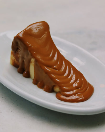 Fatia de Cheesecake c/ Doce de Leite